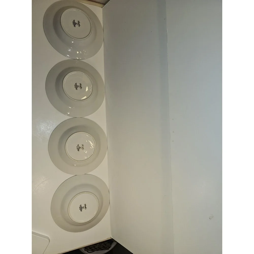 4 American Atelier Paradise Two Birds 5816 Porcelain 8 1/2